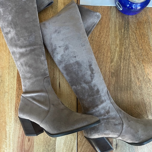 NEW Thursday Boots Tempest Mink Over the Knee - Picture 4 of 5